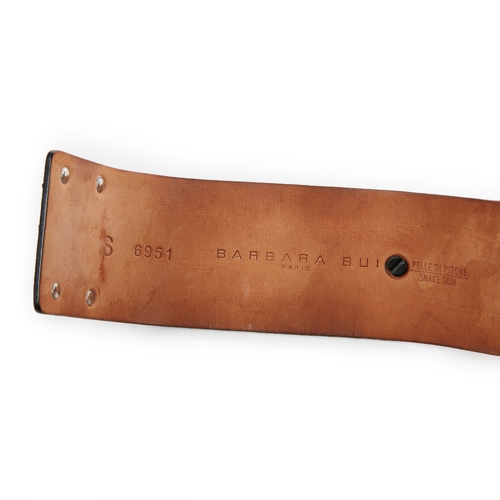 Barbara Bui Python Bracelet - image 5